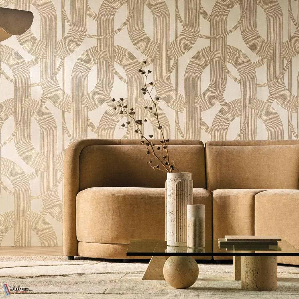 Odeon behang-Casamance-Selected Wallpapers-Interiors