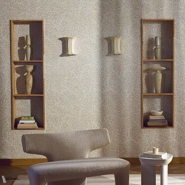 Olivia behang-Pierre Frey-Selected Wallpapers-Interiors