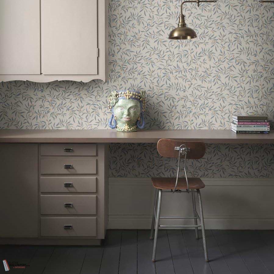 Olivia wallpaper-Sandberg-Selected Wallpapers-Interiors