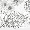 Ombelles-Isidore Leroy-wallpaper-behang-Tapete-wallpaper-Gris-Non Woven-Selected Wallpapers
