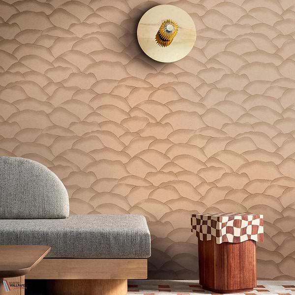 Ondula behang-Casamance-Selected Wallpapers-Interiors