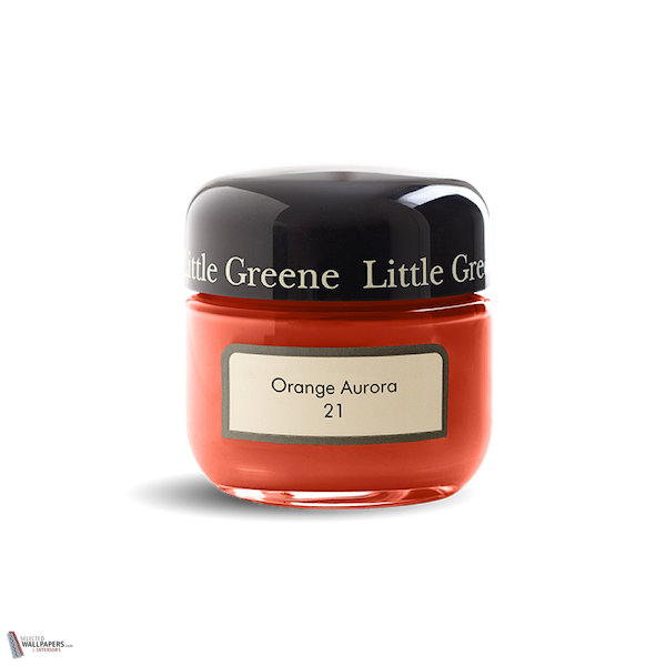 Orange Aurora verf Little Greene 21-Selected-Wallpapers-Interiors
