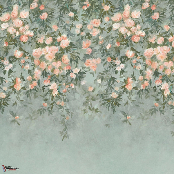 Ottavia Mural behang-Romo-wallpaper-tapete-Coral-Rol-Selected-Wallpapers-Interiors