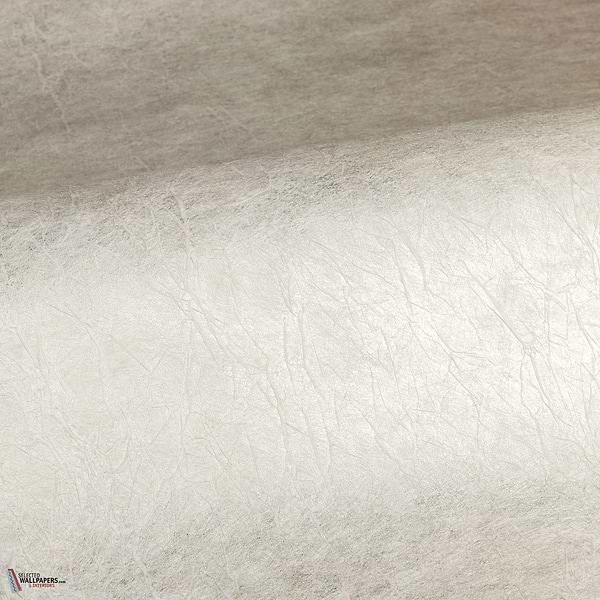 Oxea behang-Casamance-Perle argenté-Meter (M1)-Selected Wallpapers-Interiors