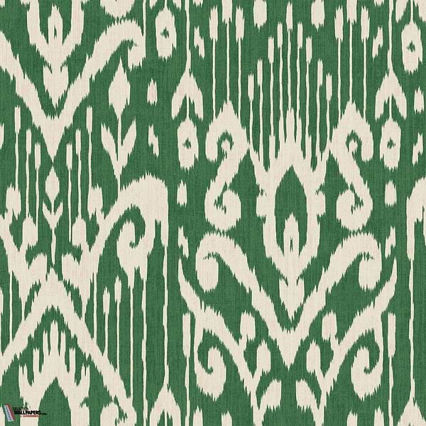 Padmasalis behang-Coordonne-Green-Non Woven-Rol-Selected Wallpapers-Interiors