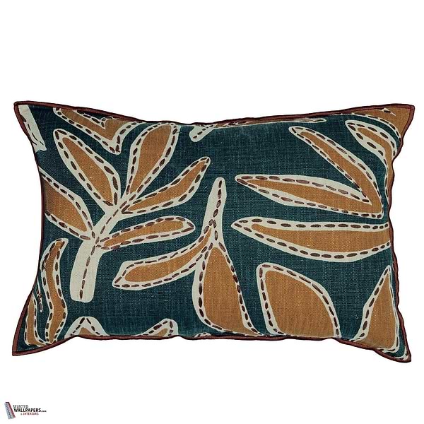 Padua kussen-Casamance-Topaze Terre de Sienne-40 x 60 cm-Selected Wallpapers-Interiors