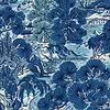 Pagoda Trees-Thibaut-Blues-Rol-Selected-Wallpapers-Interiors