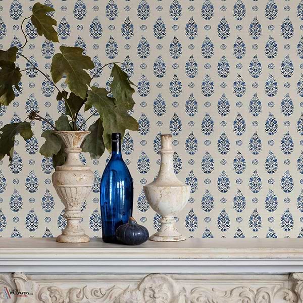 Paisley behang-Coordonne-Selected Wallpapers-Interiors