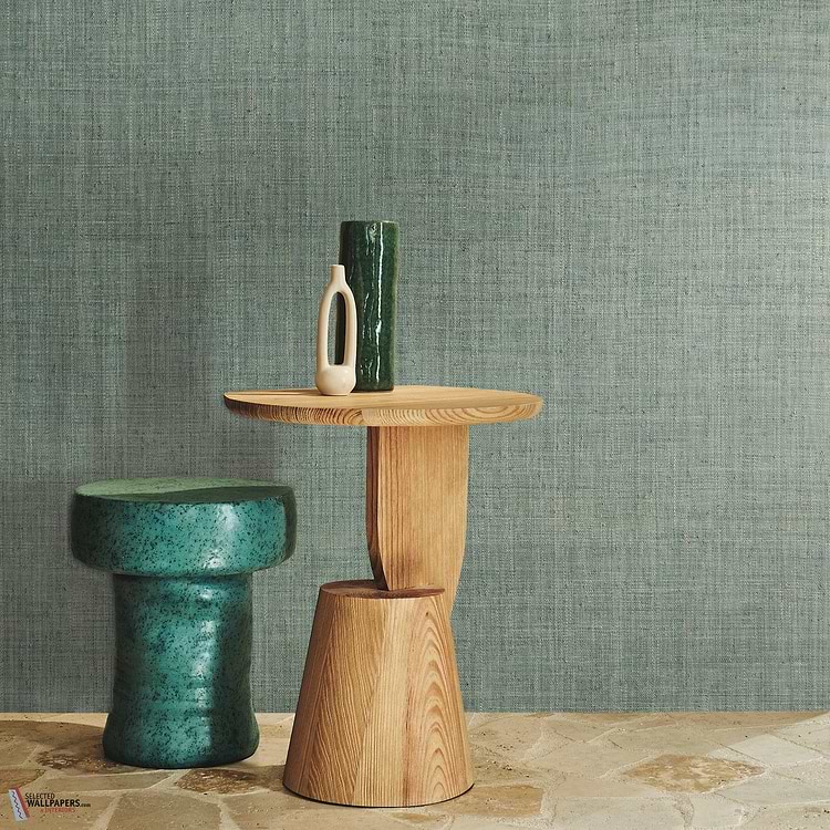 Palawan behang-Casamance-Selected Wallpapers-Interiors
