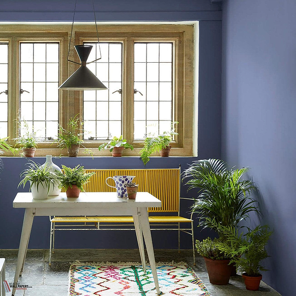 Pale Lupin verf Little Greene 278-Selected-Wallpapers-Interiors