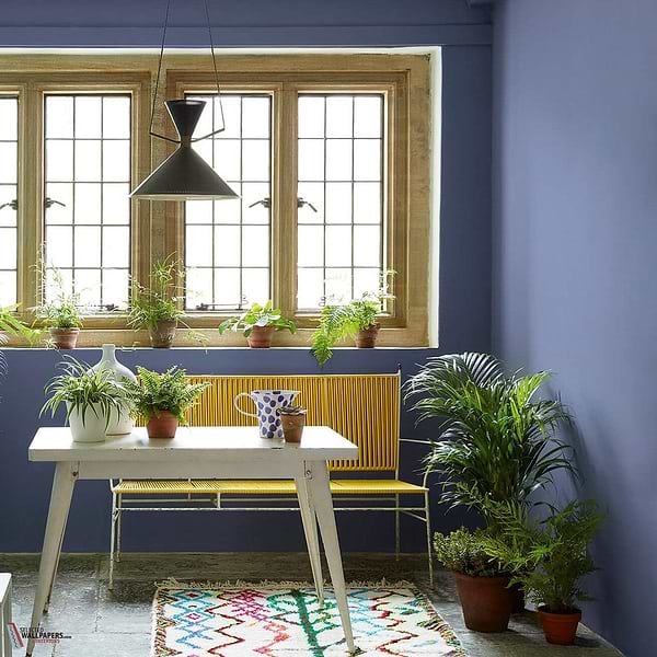 Pale Lupin verf Little Greene 278-Selected-Wallpapers-Interiors