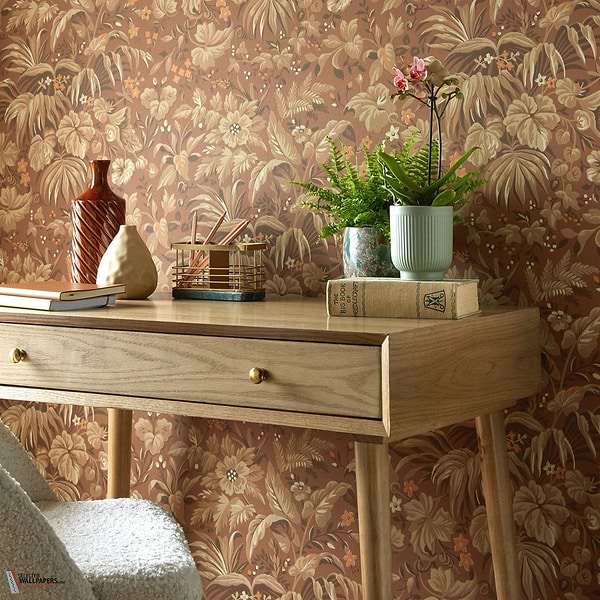 Palmette behang-1838 wallcoverings-Selected Wallpapers-Interiors