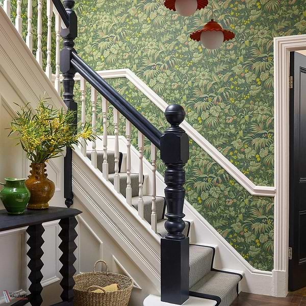 Palmette behang-1838 wallcoverings-Selected Wallpapers-Interiors