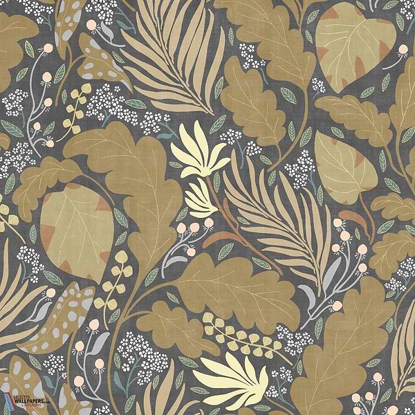 Paloma-Tecnografica-wallpaper-behang-Tapete-wallpaper-Gold A-Fabric Vinyl-Selected Wallpapers