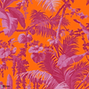 Pampas behang-House of Hackney-wallpaper-tapete-Tangerine & Azalea-200 cm-Selected-Wallpapers-Interiors