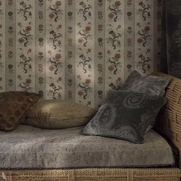 Papaver stripe behang-Zoffany-Selected Wallpapers-Interiors