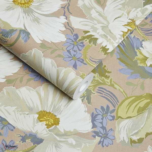 Papavera behang-House of Hackney-wallpaper-tapete-Selected-Wallpapers-Interiors