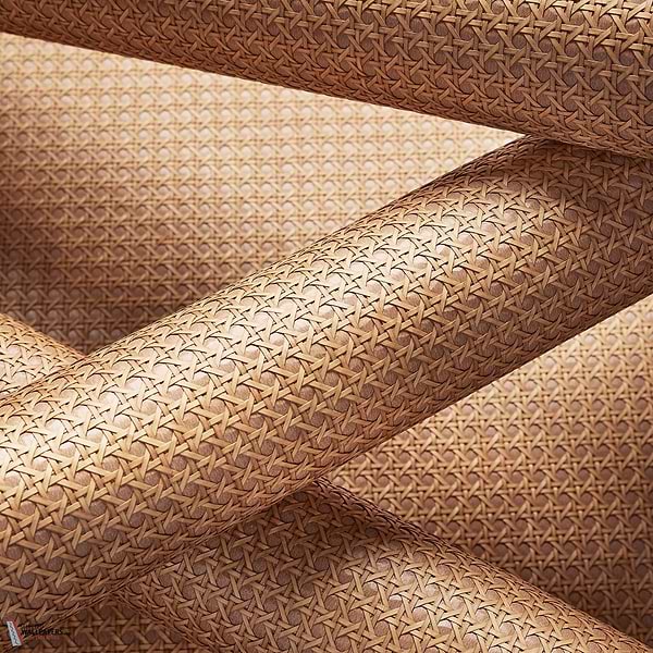 Paper Rattan Tapete-Thibaut-Selected Wallpapers-Interiors
