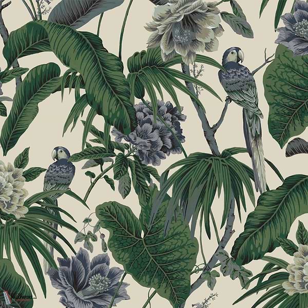 Paradisa behang-House of Hackney-wallpaper-tapete-Off White-200 cm-Selected-Wallpapers-Interiors