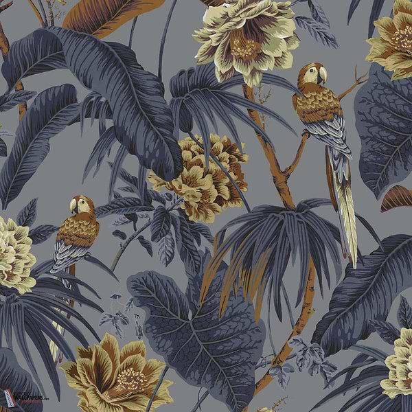 Paradisa behang-House of Hackney-wallpaper-tapete-Paloma Grey-200 cm-Selected-Wallpapers-Interiors