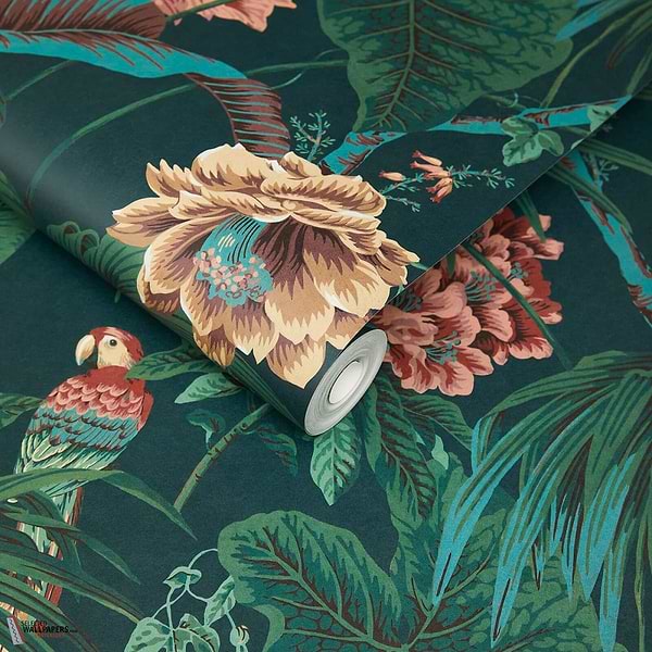 Paradisa behang-House of Hackney-wallpaper-tapete-Selected-Wallpapers-Interiors