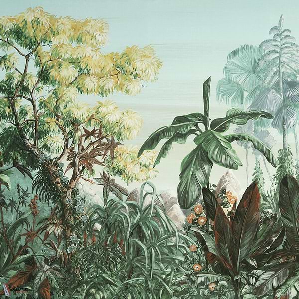 Paradisiac behang-Arte-Rainy Season-Set-Selected Wallpapers-Interiors