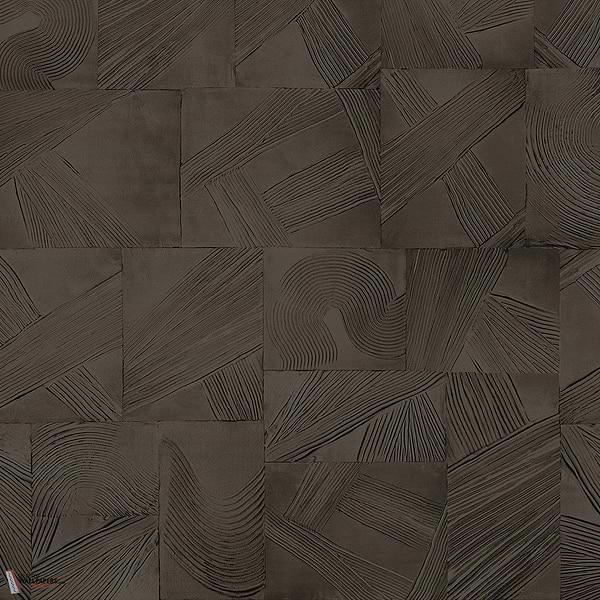 Paros behang-Masureel-Coffee-Paneel A-260 cm-Selected Wallpapers-Interiors