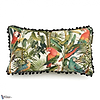 Parrots of Brasil Linen Kussen-Kussen-Mind the Gap-Kissen-Cushion-Red/Green/White-50 x 30 cm-Selected Interiors