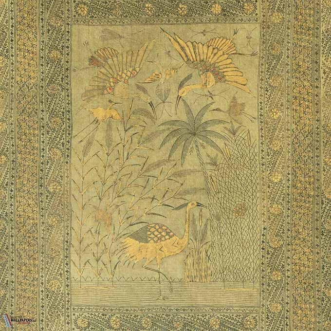 Passeggio behang-Arte-Golden Olive-Meter (M1)-Selected Wallpapers-Interiors