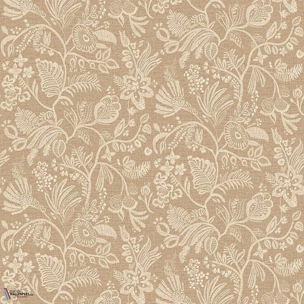 Pastel behang-Casamance-Beige-Rol-Selected Wallpapers-Interiors