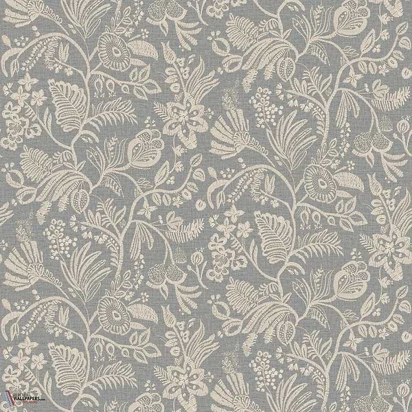 Pastel behang-Casamance-Pierre bleue-Rol-Selected Wallpapers-Interiors