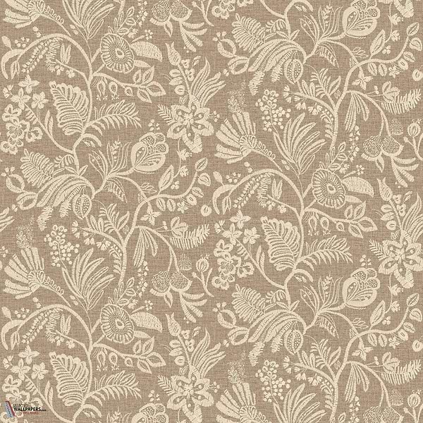 Pastel behang-Casamance-Tabac-Rol-Selected Wallpapers-Interiors