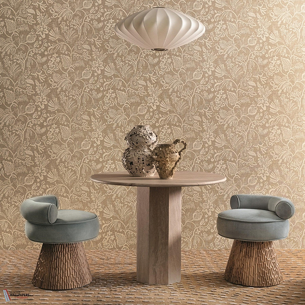 Pastel behang-Casamance-Selected Wallpapers-Interiors
