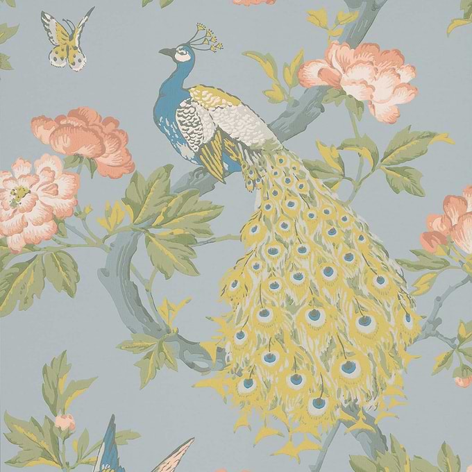 Pavona-behang-Tapete-Little Greene-Skye-Rol-0245PASKYEZ-Selected Wallpapers