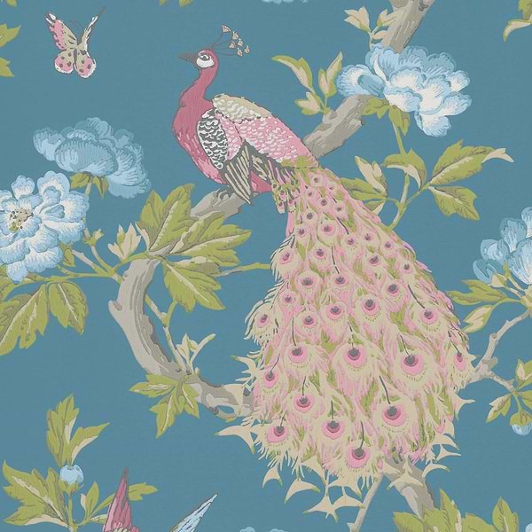Pavona-behang-Tapete-Little Greene-Sylvie-Rol-0245PASYLVI-Selected Wallpapers
