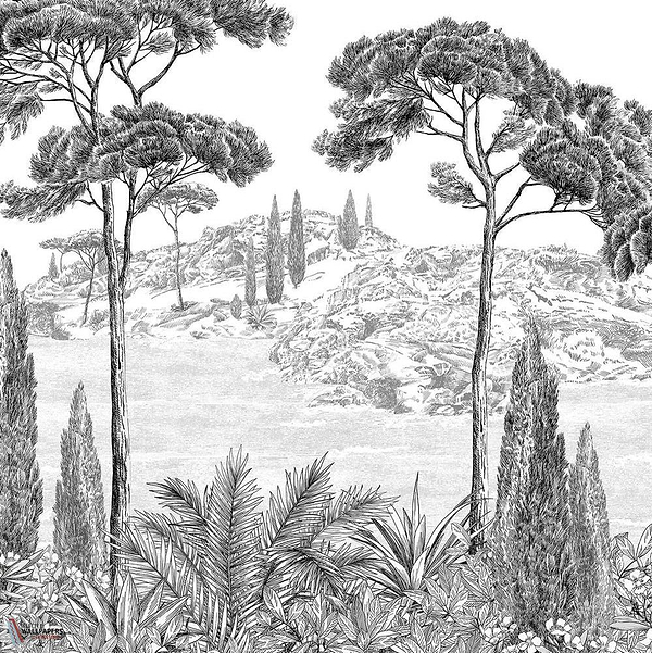 Péninsule behang-Isidore Leroy-Original-Non Woven-M2-Selected Wallpapers-Interiors