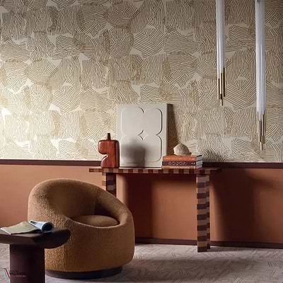 Peninsule behang-Pierre Frey-Selected Wallpapers-Interiors