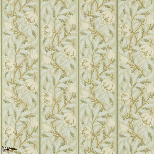Peony Trellis behang-Morris & Co-Sage-Rol-Selected Wallpapers-Interiors