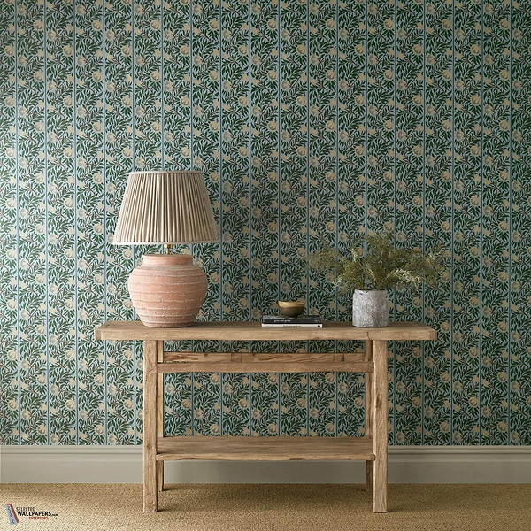 Peony Trellis behang-Morris & Co-Selected Wallpapers-Interiors