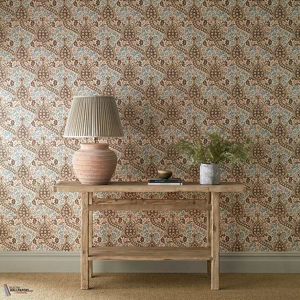 Persian Tulip behang-Morris & Co-Selected Wallpapers-Interiors
