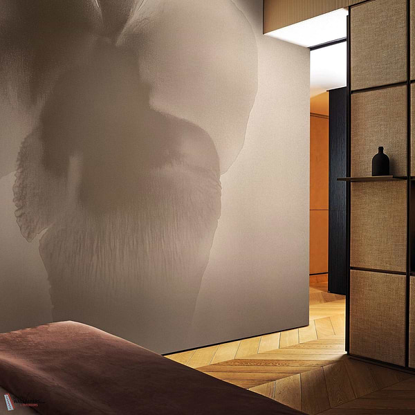 Petal Glow behang-behang-LondonArt-Selected Wallpapers &amp; Interiors