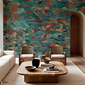 Petal Strewn behang-Coordonne-Selected Wallpapers-Interiors