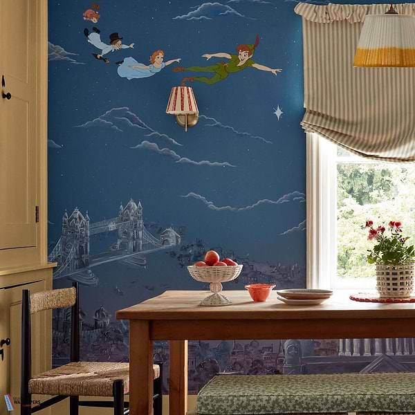 Peter Pan-behang-Tapete-Sanderson-Selected Wallpapers