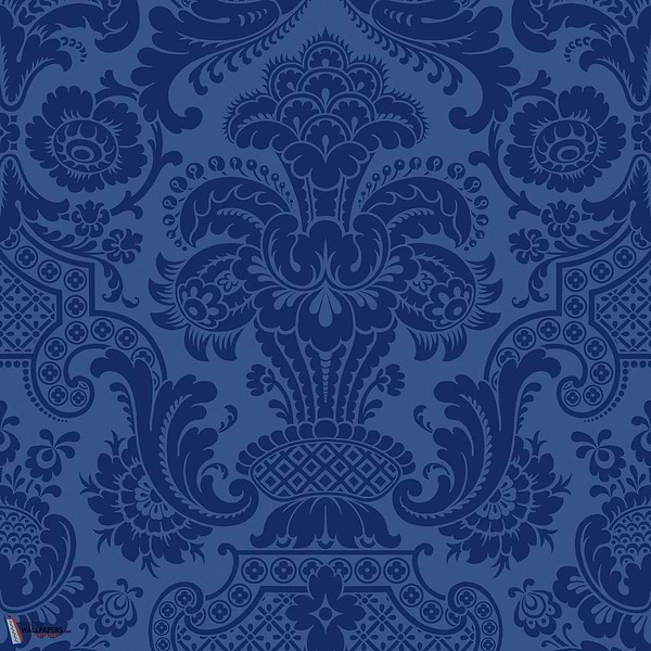 Petrouchka behang-Cole & Son-Hyacinth blue-Rol-Selected Wallpapers-Interiors