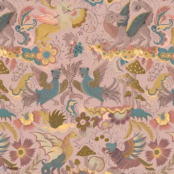 Phantasia behang-House of Hackney-wallpaper-tapete-Tourmaline-200 cm-Selected-Wallpapers-Interiors
