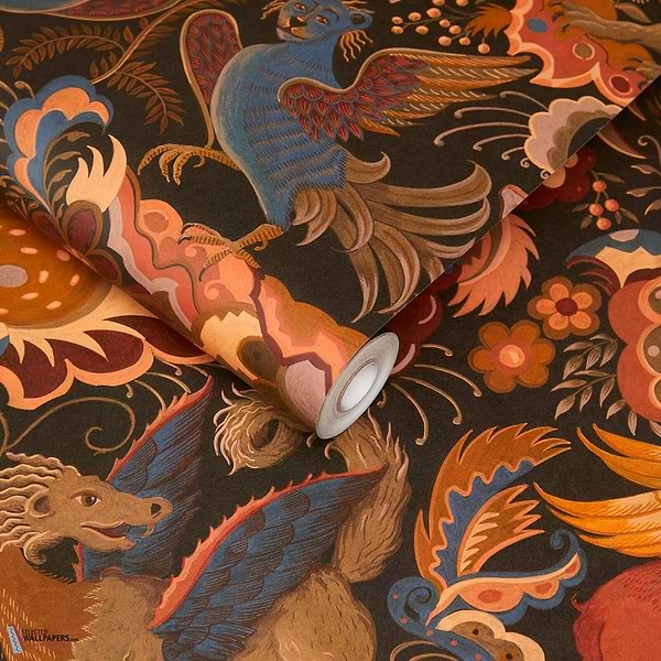 Phantasia behang-House of Hackney-wallpaper-tapete-Selected-Wallpapers-Interiors