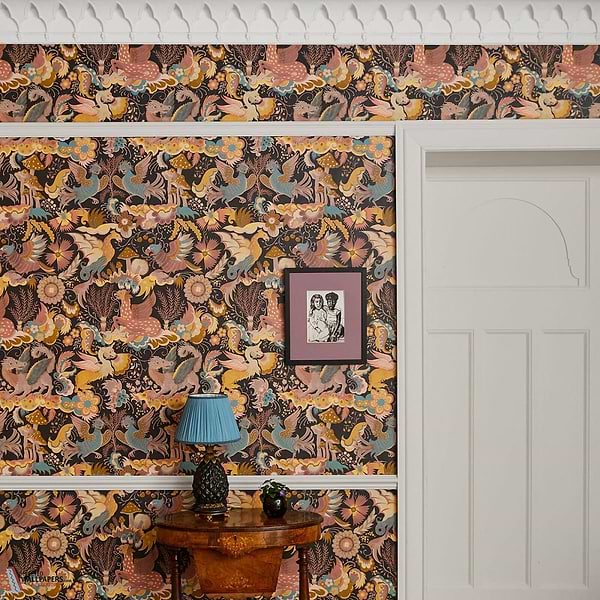Phantasia behang-House of Hackney-wallpaper-tapete-Selected-Wallpapers-Interiors