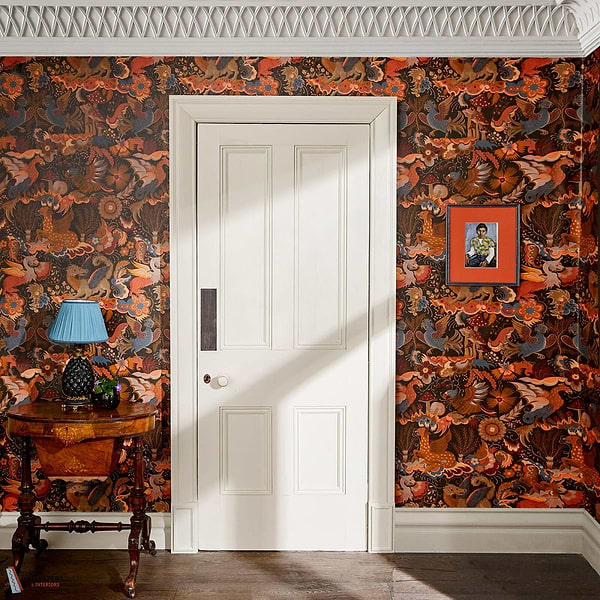 Phantasia behang-House of Hackney-wallpaper-tapete-Selected-Wallpapers-Interiors