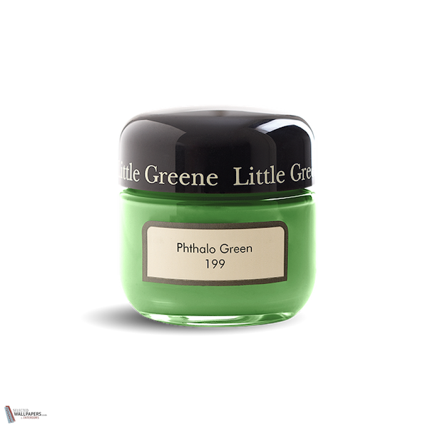 Phthalo Green verf Little Greene 199-Selected-Wallpapers-Interiors