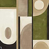 Pictura-Casamance-wallpaper-behang-Tapete-wallpaper-Olive/Mordore-Set-Selected Wallpapers